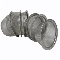Filtro de malla de alambre de acero inoxidable 304 con orificios cuadrados de 40, 50 y 60 mallas para cuencos, elementos filtrantes de líquidos