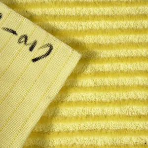 Bright yellow with Nylon Filament Mop fabric Polyester microfiber manufacturers custom coral fleece flat flannel