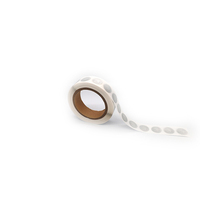 Autocollants NFC 13.56MHz étiquettes d'étiquette réinscriptibles rondes vierges forme personnalisée Logo RFID F8213 étiquettes NFC autocollant Nfc