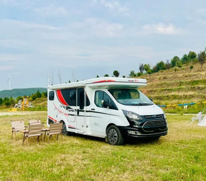 <span class=keywords><strong>Autocaravana</strong></span> Clase A Ford con Techo Elevable <span class=keywords><strong>de</strong></span> 2.3m <span class=keywords><strong>de</strong></span> Altura, Diseño para Campamentos al Aire Libre, Viajes Familiares, Cómoda, <span class=keywords><strong>de</strong></span> Baja Altura, Compatible con Otros Camiones - Product Image 2