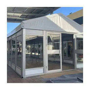 Outdoor Waterproof Ridge Party Tent Aluminum Frame Commercial Exhibition Event Tent