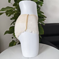 Culotte menstruelle jetable écologique en pâte de bois couleur chair pour femme, protection nuit, flux abondant