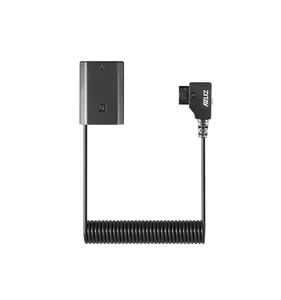 Zitay D-Tap Naar NP-FZ100 Dummy Batterij Opgerolde Stroomkabel Adapter Compatibel Voor Sony Alpha 1