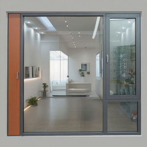 Fenêtre à battants <span class=keywords><strong>en</strong></span> <span class=keywords><strong>aluminium</strong></span> à double vitrage, haute qualité, efficacité énergétique, personnalisée, moderne, VOBO, Energy Star - Product Image 3