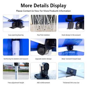 Custom Full Color Advertising 10x10ft 10x20ft Printing Logo Commercial Trade Show <b>Tent</b> <b>Canopy</b> - Product Image 3