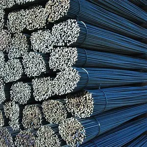 New Arrival HRB400 Grade dia 10mm steel rebar, deformed steel bar, iron rods with rib fe 500 steel rebar