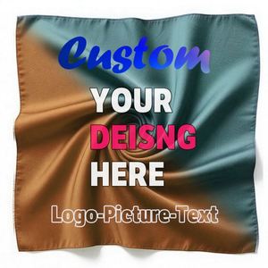Écharpe en soie personnalisée, impression sur mesure, écharpe en soie pour femmes, personnalisation d'écharpes en soie, vente en gros, achat en gros, fournisseur d'accessoires de mode - Product Image 1