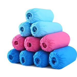 La Fábrica Protectora SP/Zizhu Shanghai suministra cubrezapatos desechables de PVC azul para fábricas de alimentos, talleres y uso doméstico. - Product Image 1