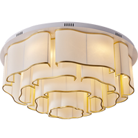 Lustre rectangulaire en verre LED doré de taille moyenne, luminaires suspendus pour la protection des yeux, pour salon intérieur, hôtel, usage décoratif