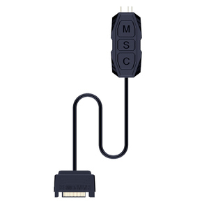 Venta de fábrica de muñeco de nieve, ventilador de chasis de computadora, mini controlador ARGB RGB ARGB 5V con control remoto inalámbrico para control manual - Product Image 5