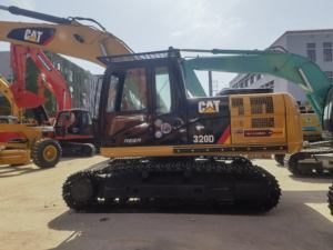 Excavateur hydraulique d'occasion sur chenilles CAT 320D Excavateur moyen 20 tonnes usada Caterpillar 320 320d 320d2 - Product Image 2