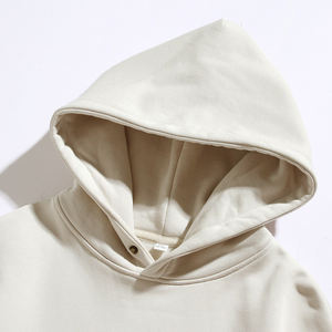 เสื้อสเวตเตอร์ลำลองลายพรางผ้าฝ้ายพิมพ์ลายโลโก้ได้ตามต้องการเสื้อมีฮู้ดสำหรับผู้ชายแบบเรียบง่ายใส่ได้ทั้งชายและหญิง - Product Image 2