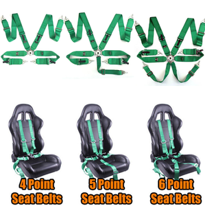 5-Punkt-Sicherheitsgurt Rennsitz-Gurt 2+3 Zoll Camlock Schnellverschluss - Product Image 3