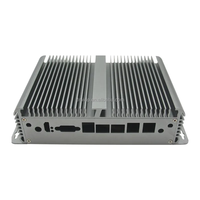 Factory Custom OEM ODM Used Mini ITX Aluminum Alloy Fanless Industrial Electrical PCB Mini Enclosure Computer PC Tower DM04