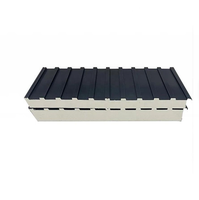 Panneau sandwich en mousse de polyuréthane PU de 30 mm et 50 mm d'épaisseur, type Grande Muraille, pour toiture en aluminium, fabriqué en Chine