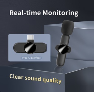 AUSLET Professional <strong>Wireless</strong> <strong>Microphone</strong> K3 <strong>Wireless</strong> <strong>Microphone</strong> Type-C IOS Auto-syncs <strong>Microphone</strong> for Video Recording <strong>Vlog</strong> - Product Image 2