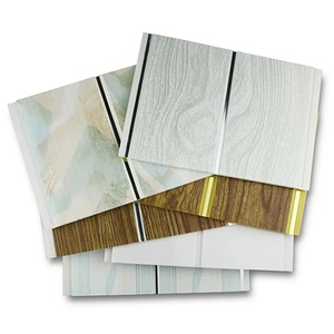 Paneles de Techo de <span class=keywords><strong>Madera</strong></span> con Estampado en Caliente, Cielo Falso de PVC, Placas de Plástico para Dormitorio <span class=keywords><strong>y</strong></span> Baño en Filipinas - Product Image 1