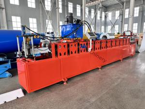 Neuheit: Anpassbare Dachrinnenkappen-Formmaschine, Metall-Dachrinnenkappen-Rollformmaschine - Product Image 4