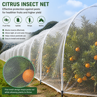 Orchard Care Virgin HDPE Anti-insectennet UV-bestendig fijnmazig net voor fruitboom- en gewasbescherming, heavy-duty landbouwnet