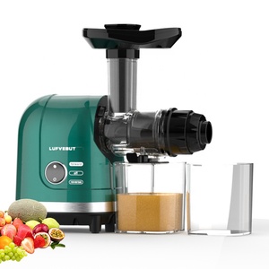 Extractor de Jugos Prensado en Frío para Frutas y Verduras, Fácil de Limpiar, Multifuncional, de Prensado Lento para Uso Doméstico - Product Image 1