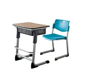 Modern School Furniture Desks And Chairs Set Student Adjustable School Chair Desks And Chairs