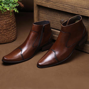 New Model Men's Italian Business Casual Leather <b>Shoes</b> <b>Soft</b> <b>Soles</b> High Quality Sheepskin Uppers Height Increasing for Autumn - Product Image 2