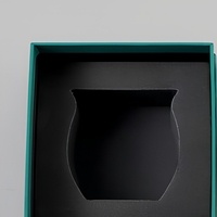 Boîte cadeau carrée en papier rigide personnalisée, réutilisable, écologique, avec logo en relief, pour tasse en céramique, parfum, bougie, pot