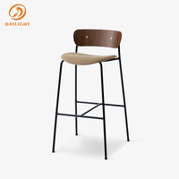 Chaise de bar haute pour restaurant, mobilier de comptoir de café, tabouret de bar, mobilier de pub, vente en gros d'usine