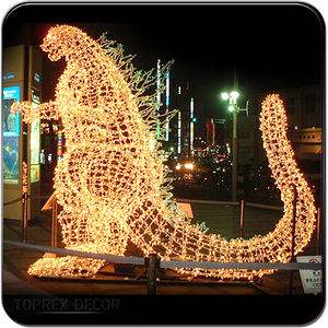 Décoration extérieure <span class=keywords><strong>de</strong></span> centre-ville commerciale 4m <span class=keywords><strong>de</strong></span> hauteur 3d Led lumière <span class=keywords><strong>de</strong></span> cerf debout extérieure grand renne <span class=keywords><strong>de</strong></span> Noël à vendre - Product Image 3