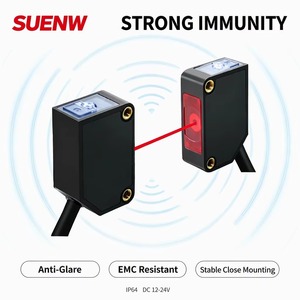 BGS <strong>Background</strong> Suppression Photoelectric Proximity Sensor 15~300mm PNP NO NC Infrared Square Photoelectric Switch - Product Image 4