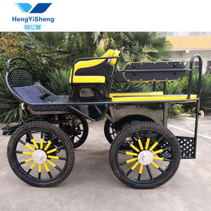 OEM Pony Horse Carriage Park Tour Carruajes para la venta Dibujado Vehículo de ruedas Carro Retro - Product Image 2