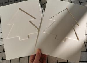 Nhà Máy Bán Hàng Trực Tiếp Giáng Sinh Chủ Đề Đầy Màu Sắc Dày Tông Khung Các Tông Đơn Giản Khung Ảnh Nhỏ - Product Image 4