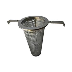 Filtre <span class=keywords><strong>conique</strong></span> en métal à mailles en acier inoxydable à trou carré personnalisé/crépine <span class=keywords><strong>conique</strong></span> <span class=keywords><strong>pour</strong></span> éléments filtrants de filtration d'air/liquide - Product Image 6