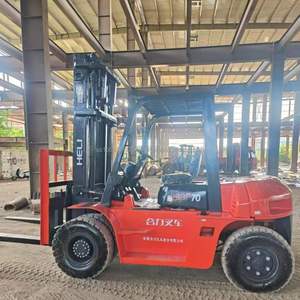 Montacargas Diésel de Marca China de 2, 3, 3.5 y 7 Toneladas con Motor Japonés de 4 Metros, Excavadoras Usadas Opcionales - Product Image 5