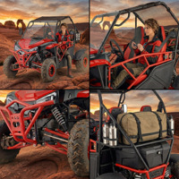 Buggy tout-terrain automatique à deux places de 230 cm3, buggy des dunes, kart tout-terrain pour deux personnes