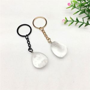 Natural Crystal Stone <b>Key</b> <b>Chain</b> Irregular Raw Stone <b>Key</b> <b>Chain</b> Bag Hanging Decoration Wholesale <b>Key</b> Ring - Product Image 4