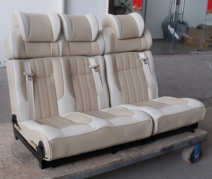 Siège-lit pliable en cuir imperméable et peu encombrant pour <span class=keywords><strong>camping</strong></span>-<span class=keywords><strong>car</strong></span>, transformable en lit pour Sprinter Van - Product Image 2