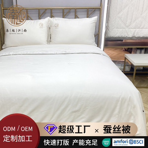 Pure Cotton Mulberry Silk <b>Quilt</b> Double Size Breathable Warm Autumn <b>Winter</b> Home Use Manual Weaving - Product Image 5