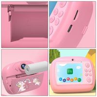 Kamera Instan Lucu Grosir 1080P Foto Video MicroSD MP3 Filter Layar 2.4'' Sudut Lebar 90 untuk Anak Perempuan Laki-laki