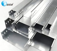 Goulotte de câblage en acier inoxydable conforme NEMA, fournisseur OEM Besca, durable et personnalisable pour la gestion des câbles dans les bâtiments commerciaux