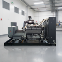 Générateur diesel commercial à châssis ouvert 20kW-60kW avec contrôleur intelligent et capot, pour l'alimentation de secours des hôpitaux et des centres de données