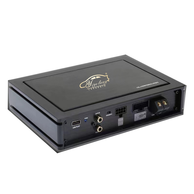 8*110 Class AB Professional Car DSP Amplifier for Android Radio APP EQ Adjustment HD Radio Support AUX Input 6-Channel