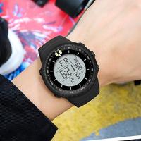 SANDA 6071 jam tangan olahraga Digital, 50M tahan air jam tangan pria baru jam tangan luar ruangan untuk pria Jam