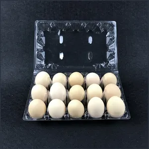 China Factory Price Hot Sale 4/6/8/12/15/24/30 Plastic Egg Tray /quail Egg Tray Packing