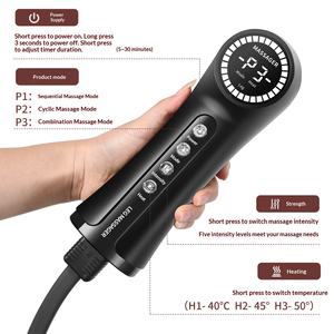 Máquina de Masaje de Piernas por Presión de Aire con Terapia de Calor y Vibración para Pantorrillas, Muslos, Rodillas y Pies - Product Image 6