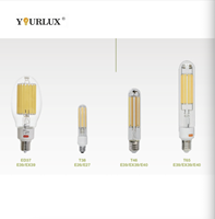 Prix compétitif, ampoule LED à filament blanc chaud, culot E27, 4W, 6W, 8W, pour l'éclairage des hôtels et des maisons