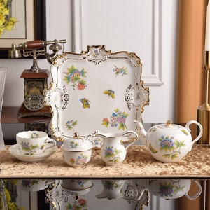 Cadeau d'affaires, théière en émail cloisonné, ornements, théière peinte à la main - Product Image 3
