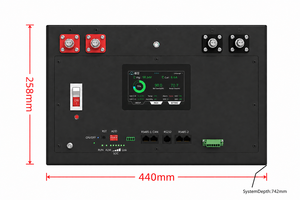 Kits de Baterías de Almacenamiento de Energía Doméstica DIY para Almacén en la UE, Lifepo4 48V 100Ah 200Ah, Gabinete con BMS 16S, Powerwall Solar, Stock en Europa - Product Image 5