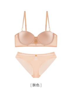 Ensemble de lingerie sexy ultra fin et tendance, culotte et soutien-gorge push-up en dentelle, sous-vêtements pour femmes grandes tailles - Product Image 5