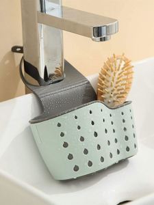 Panier égouttoir double niveau réglable en plastique pour évier de cuisine, support de rangement, vente chaude - Product Image 3